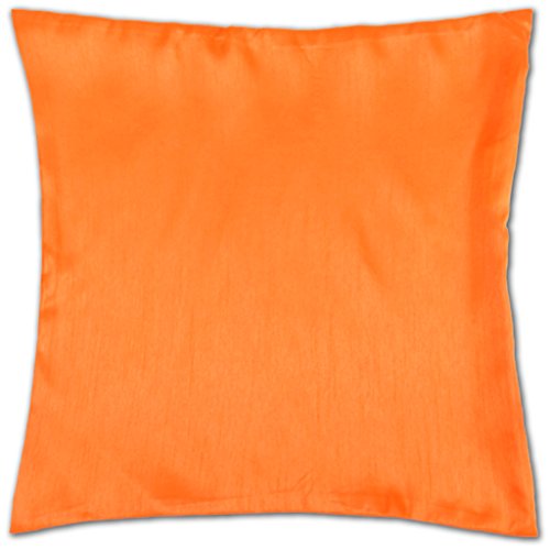 Bestlivings Kissenhüllen 40x40 Alessia, Auswahl: orange - möhre ohne Füllung von Bestlivings