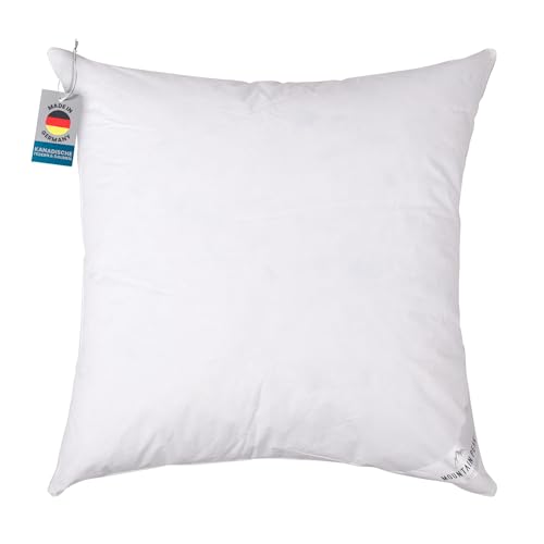 Bestlivings Kopfkissen Mountain Peak (40 x 80 cm) Made in Germany, Federkissen (80% Federn / 20% Daunen) ÖKO-Tex mit Perkal-Baumwoll Bezug, maschinenwaschbar von Bestlivings