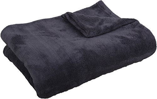 Bestlivings Kuscheldecke Tagesdecke 3XL ca. 290g/m² (anthrazit / 220x240cm) von Bestlivings