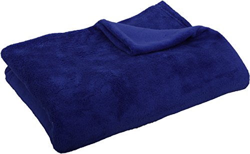 Bestlivings Kuscheldecke Tagesdecke XXL ca. 290g/m² (blau / 150x200cm) von Bestlivings