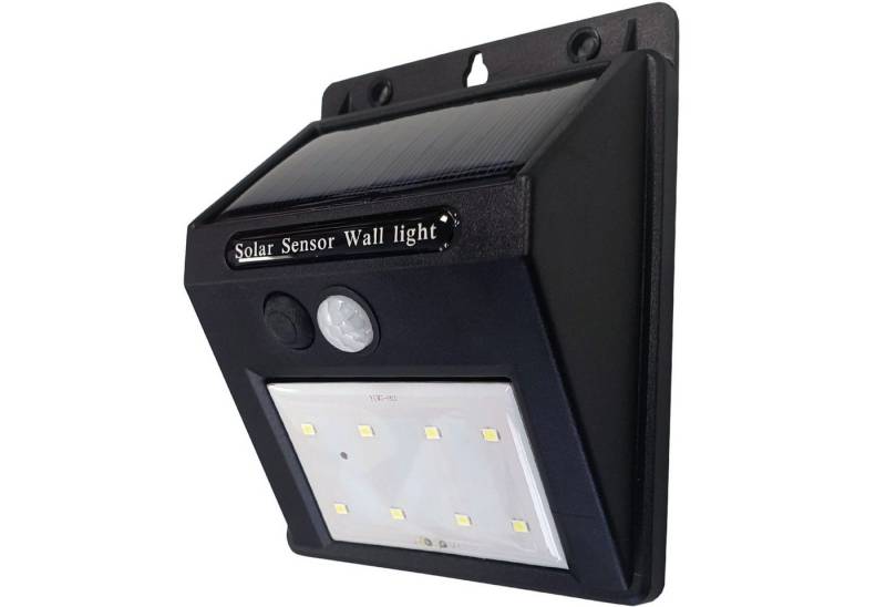 Bestlivings LED Solarleuchte SL-04579, LED fest integriert, kaltweiß, LED Solar-Lampe mit Bewegungsmelder, IP44, Outdoor Wandleuchte von Bestlivings