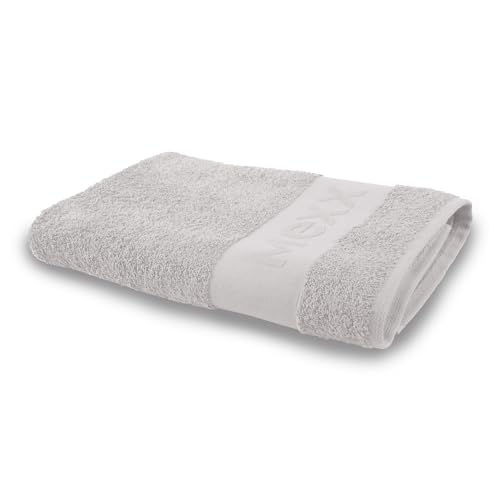 Bestlivings Mexx Badetuch (Hellgrau) groß 70x140cm, 100% Baumwolle - ÖKO-Tex, Duschtuch Premium Qualität 450gr/m², super saugfähig, schnell trocknend von Bestlivings