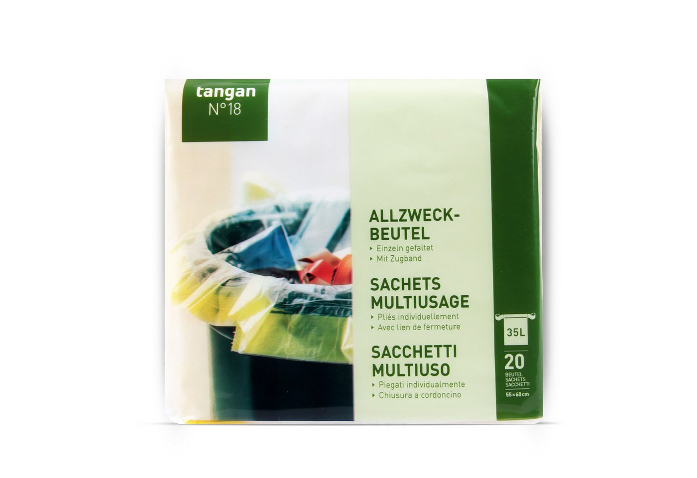 Bestlivings Müllbeutel Allzweckbeutel 35 Liter aus HDPE, 20 Stück, gefaltet verpackt, einzeln entnehmbar Bestlivings Müllbeutel Allzweckbeutel 35 Liter aus HDPE, 20 Stück, gefaltet verpackt, einzeln entnehmbar von Bestlivings