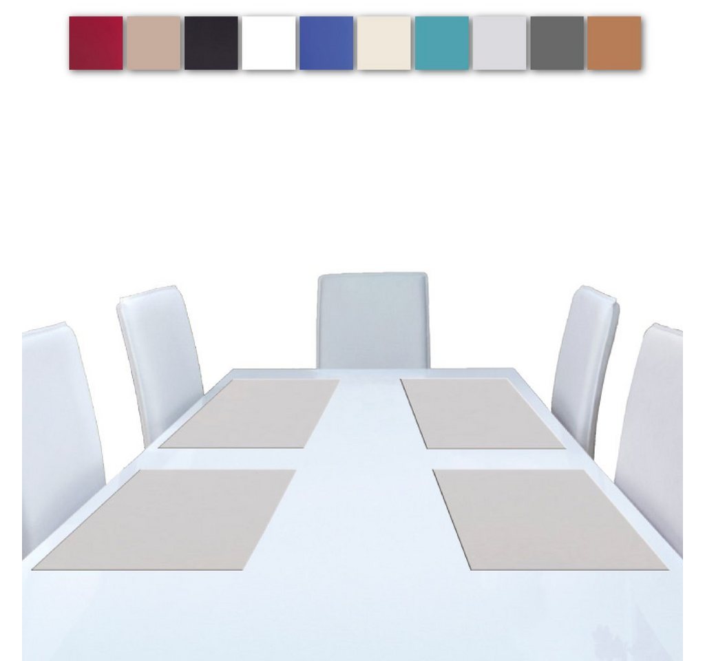 Bestlivings Platzset Ellen, (2-St), Essunterlage Platzdecke Tischschutz Dekoration Tischmatte von Bestlivings