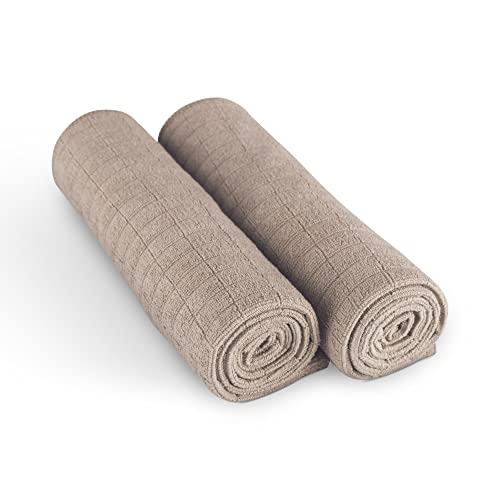 Bestlivings Premium Mikrofasertuch 300g/m² - Microsensation - 65x45cm (Taupe / 4er Pack) Reinigungstücher Geschirrtücher - super saugfähige Küchentücher von Bestlivings