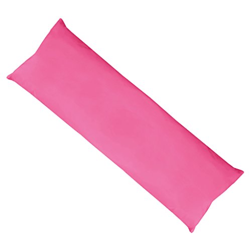Bestlivings Schwangerschaftskissen Seitenschläferkissen Kissenbezug Füllkissen, erholend anschmiegsam in vielen erhältlich (ca. 40x120cm / pink - rosa) von Bestlivings