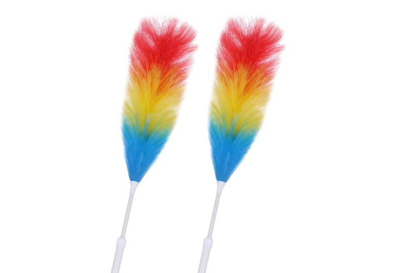 Bestlivings Staubwedel Teleskop bunt (1-6er Pack, 2-St), Kunststoff, geringes Gewicht 110 g, 74cm bis max. 97cm ausziehbar von Bestlivings