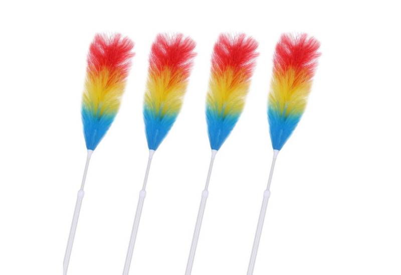 Bestlivings Staubwedel Teleskop bunt (1-6er Pack, 4-St), Kunststoff, geringes Gewicht 110 g, 74cm bis max. 97cm ausziehbar von Bestlivings