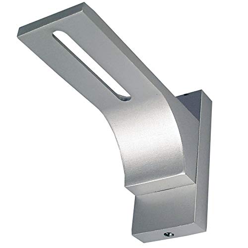 Bestlivings Wandträger für Vorhangschiene Aluminium - Silber 8 cm von Bestlivings