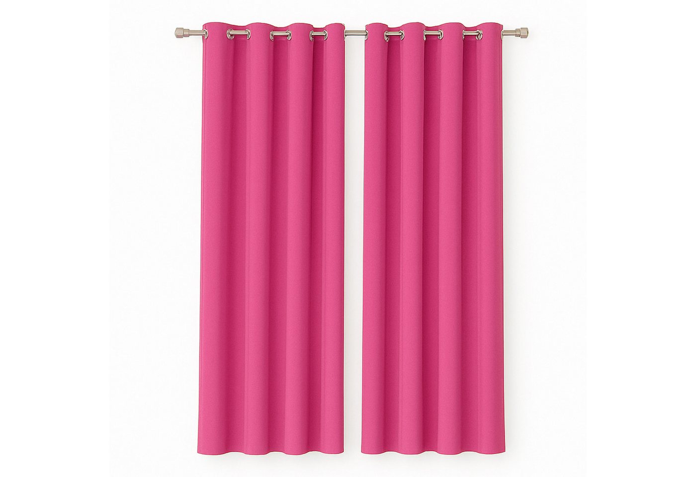 Bestlivings Gardine "Ellen" (2er-Set) – blickdichter Fenstervorhang mit Ösen, Ösen (2 St), blickdicht, matter Stoff, pflegeleicht & lichtdurchlässig, viele Farben & Größen von Bestlivings