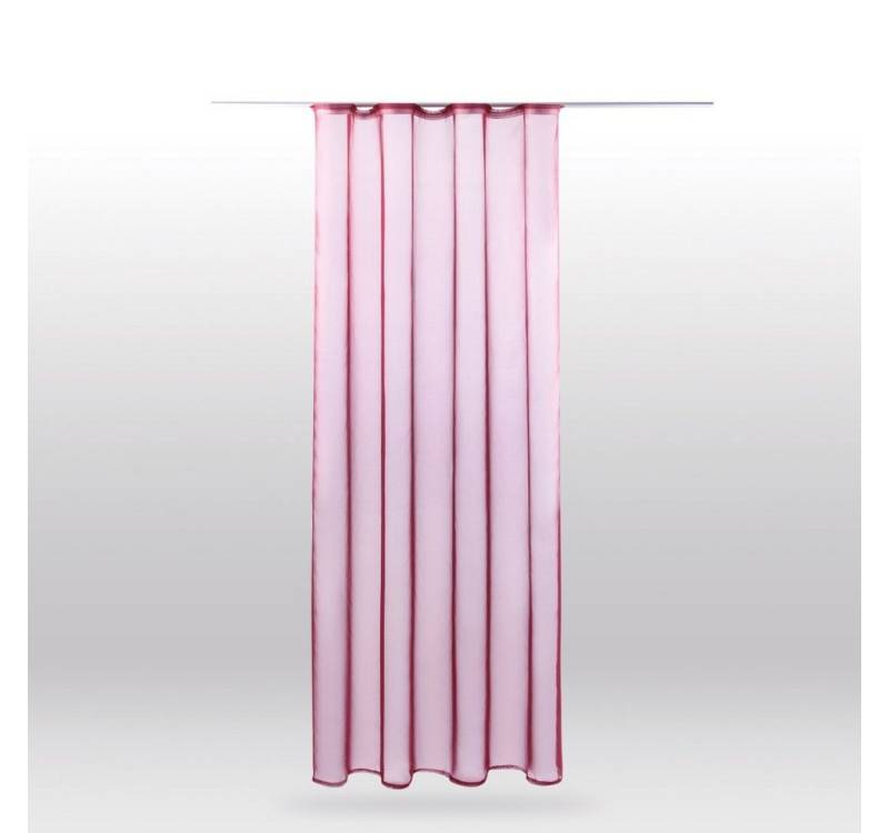 Bestlivings Gardine Noella, Kräuselband (1 St), transparent, Sichtschutz 140x245cm transparente Scheibengardine von Bestlivings