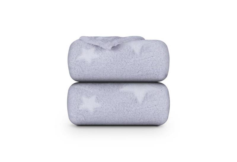 Kinderdecke Tagedecke "Glow in the Dark" 150x200cm, Bestlivings, Kuscheldecke leuchtende Flanell Decke Flauschige Leuchtdecke Wohndecke von Bestlivings