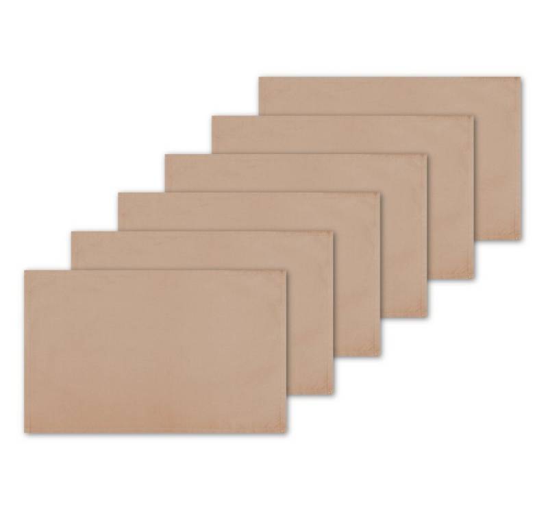 Bestlivings Platzset Ellen, (6-St), Essunterlage Platzdecke Tischschutz Dekoration Tischmatte von Bestlivings