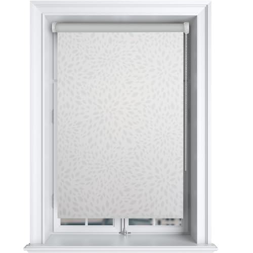 Thermorollo (60x150cm / Print) Verdunkelungsrollo ohne Bohren - Klemmfix - Sichtschutz Hitzeschutz, Tür/Fenster - Wandmontage Deckenmontage von Bestlivings