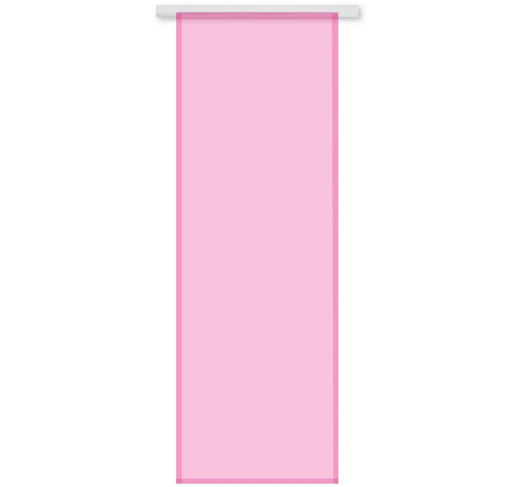 Bestlivings Vorhang, Klettband (1 St), blickdicht, Microfaser, Transparente Schiebegardine 60cm x 245cm (BxL), mit Klettband von Bestlivings
