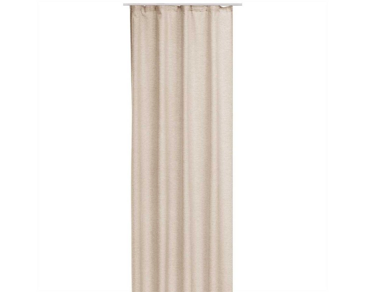 Bestlivings Vorhang, Kräuselband (1 St), blickdicht, Gardine 140x245cm - Leinen Optik - Schlaufen / Kräuselband von Bestlivings
