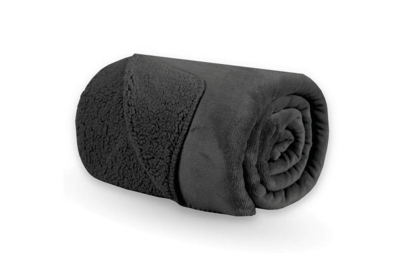 Wohndecke Wendedecke Teddyfleece, Bestlivings, Kuscheldecke XXL 150x200cm - Flanell Sherpa-Fleece, Dicke Sofadecke von Bestlivings