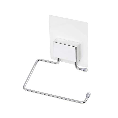 Compactor BESTLOCK MAGIC BATH Toilettenpapierhalter, selbstklebend, Chrom, 13x6x14(h) cm von Compactor