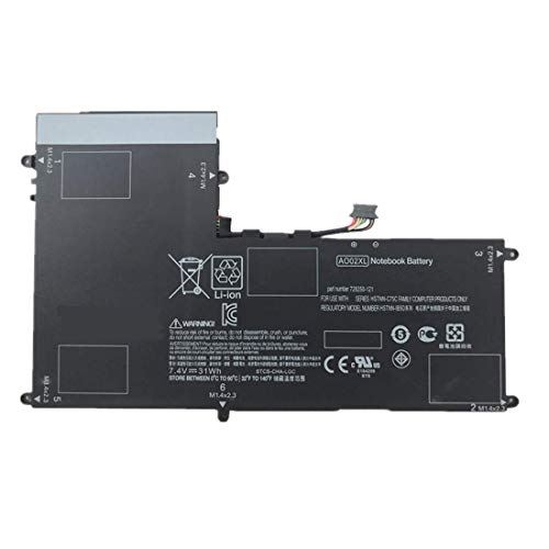 Bestome Ersatz Akku Kompatibel mit HP HSTNN-UB5O HSTNN-LB5O HSTNN-IB5O 728250-421 2ICP4/74/120 72558-005 AO02XL HP011302-PLP12G01 7.4V 31Wh von Bestome