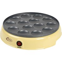 Bestron - Back Platte Küchen Poffertjes 14x Mini Pfannkuchen Automat Antihaft beschichtet APFM700SD von Bestron