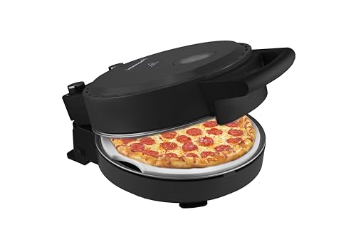 Bestron Pizzaofen für knusprige Pizzen in 5-10 Minuten, elektischer Pizzaofen mit bis zu echten 320°C Höchsttemperatur, inkl. Schamottstein & 2 große Holzspatel, Black Label, Farbe: Mattschwarz Bestron Pizzaofen für knusprige Pizzen in 5-10 Minuten, elektischer Pizzaofen mit bis zu echten 320°C Höchsttemperatur, inkl. Schamottstein & 2 große Holzspatel, Black Label, Farbe: Mattschwarz von Bestron