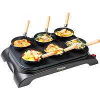 bestron Raclette "AWS600", 6 St. Raclettepfännchen, 1000 W von Bestron