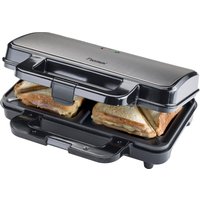 bestron Sandwichmaker "ASM90XLTG, XL für 2 Sandwiches, Antihaftbeschichtetet", 900 W von Bestron