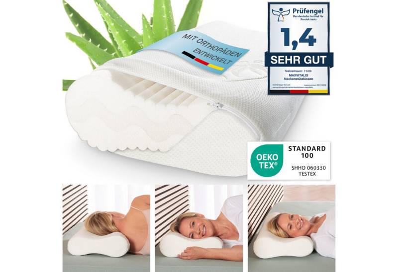 Bestschlaf Nackenstützkissen orthopädisches, ergonomisches Nackenkissen von Bestschlaf
