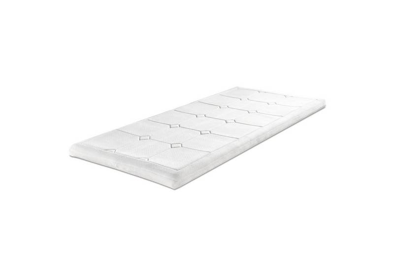ELONEO, Topper Klima-Wendetopper, 8 cm hoch, Visko-Mineralschaum, mit 3D-Abstandsgewebe, Matratzentopper von ELONEO