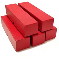 5 Rote Aufbewahrungsbox | 2 "X 2"X 9" Für 2 X Flip Snape Münzhalter von Beststuffromus