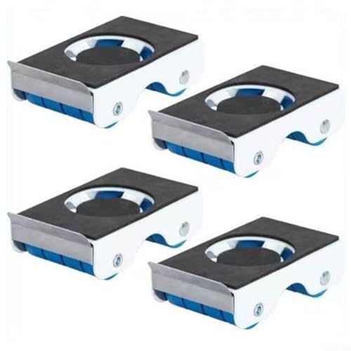 4 robuste Werkzeuge mit Bremsen für sicheres und einfaches Bewegen von Möbeln (weiß) von Besttoolifes