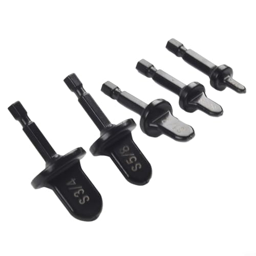 5 Stück Sechskant-Griff Kupferrohr Expander Werkzeuge für HVAC Installationsset Swaging Tool Set für Klimaanlagen Reparatur und Kühlung Service Tube Expander Ausrüstung kompatibel mit von Besttoolifes