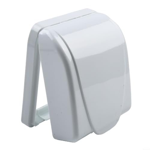 86 Typ Wandlampenfassung, wasserdichte Abdeckbox mit Klappdeckel, entworfen zum Schutz von Wandschaltern und Steckdosen an feuchten Innenräumen (weiß) von Besttoolifes