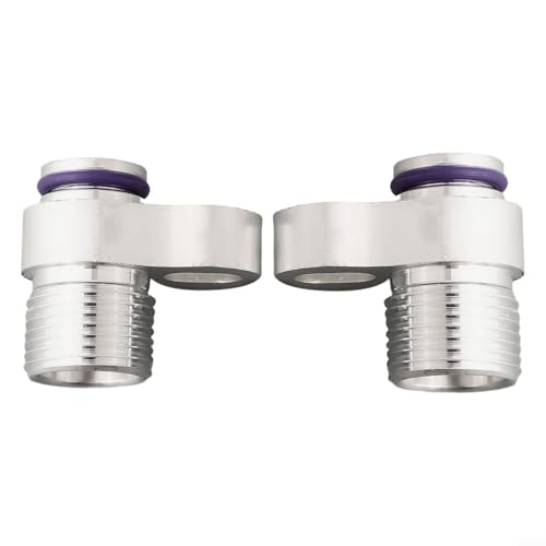 A/C-Kompressor-Adapter, kompatibel mit 10S17F und 10S20F LS Swap, konvertiert in #8 und #10 O-Ring-Aluminium-Hardware für Automotor-Klimaanlagen A/C-Kompressor-Adapter, kompatibel mit 10S17F und 10S20F LS Swap, konvertiert in #8 und #10 O-Ring-Aluminium-Hardware für Automotor-Klimaanlagen von Besttoolifes
