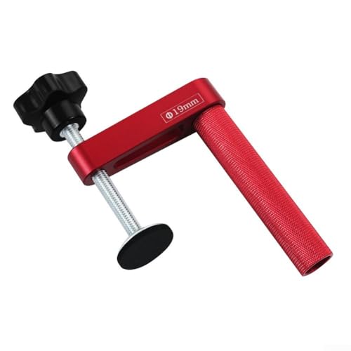 Aluminium-Holzbearbeitungs-Klemme mit Bankstopper, Schnellspann-Tischklemme für 19 mm und 20 mm Bank, Werkbankzubehör und Tischlerwerkzeuge für Werkstatt (19 mm) von Besttoolifes