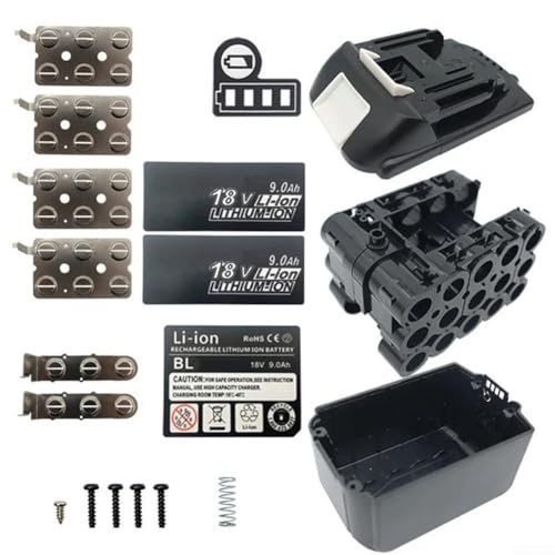 Besttoolifes 15-adriges Batteriegehäuse für BL1890B 18 V Lithium-Batterie, Ersatzgehäuse, Aufbewahrungsbox, Reparatur-Montage-Komponente Besttoolifes 15-adriges Batteriegehäuse für BL1890B 18 V Lithium-Batterie, Ersatzgehäuse, Aufbewahrungsbox, Reparatur-Montage-Komponente von Besttoolifes