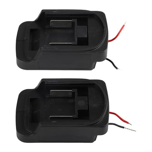 Besttoolifes 2 Stück Batterieadapter DIY Kabelverbinder für 18 V Li-Ion-Elektrowerkzeug-Akku kompatibel mit BL1830 BL1840 BL1850, Hochleistungsanwendung, Kunststoff-Ersatz von Besttoolifes