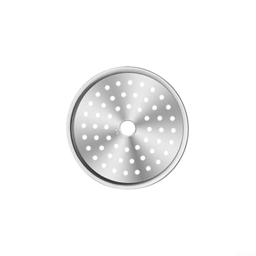 Besttoolifes 304 Edelstahl rund Dampfgarer Rack Multi-Size Dampfschale Küche Kochgeschirr Schnellkochtopf Einsatz mit hitzebeständigem Griff für Brot Toast Backen (15,5 cm) von Besttoolifes