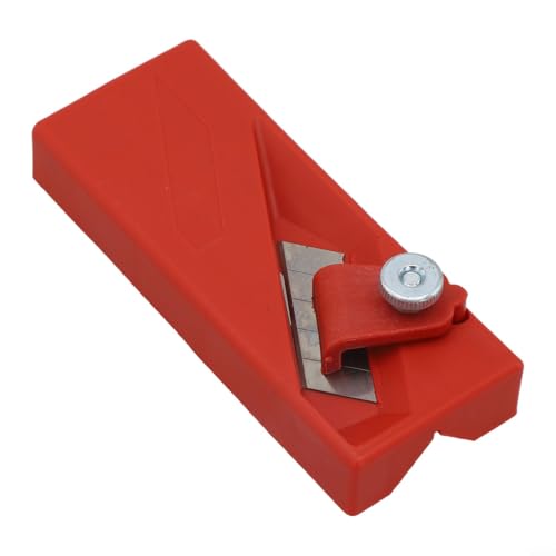 Besttoolifes 45-Grad-Gipskarton-Fasener, manuelles Kantenschneidewerkzeug, ABS, 140 mm, Handhobel für Gipskarton, Korkplatten, Kunststoff, schnelle Tischlerei, Schrägschneider, einfache Demontage (A) Besttoolifes 45-Grad-Gipskarton-Fasener, manuelles Kantenschneidewerkzeug, ABS, 140 mm, Handhobel für Gipskarton, Korkplatten, Kunststoff, schnelle Tischlerei, Schrägschneider, einfache Demontage (A) von Besttoolifes