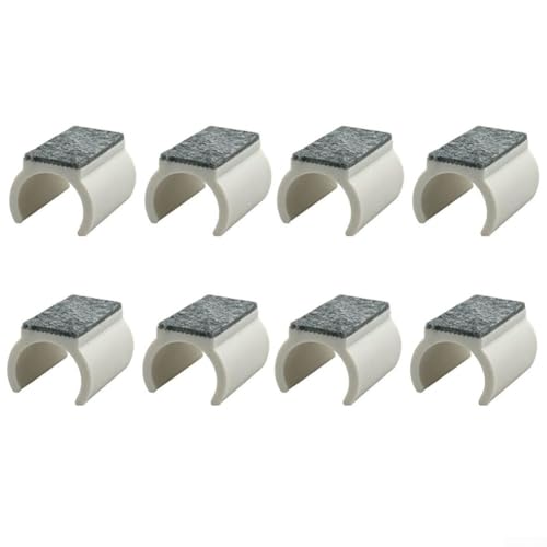 Besttoolifes 8er Set Stuhlgleiter Freischwinger mit Filzset Möbelgleiter Ø 22-25 mm für Schwingstühle für Parkett, Laminat, Fliesen, Kratzschutz und Geräuschreduzierung (22mm) von Besttoolifes