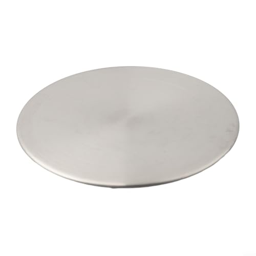 Besttoolifes Edelstahl Spülbeckensieb Abdeckung Abflussstopfen Deckel Müllentsorgung Griff Abdeckung Küchenspüle Deko Flach Design SUS304 Rost Abflussdeckel Silber von Besttoolifes