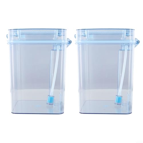 Besttoolifes Ersatz für sauberen Wassertank, für Deebot X1 Roboter-Staubsauger, PE-Kunststoff, großzügige Kapazität, einfaches Entfernen, Ersatz-Wartungszubehör (2er-Pack) von Besttoolifes