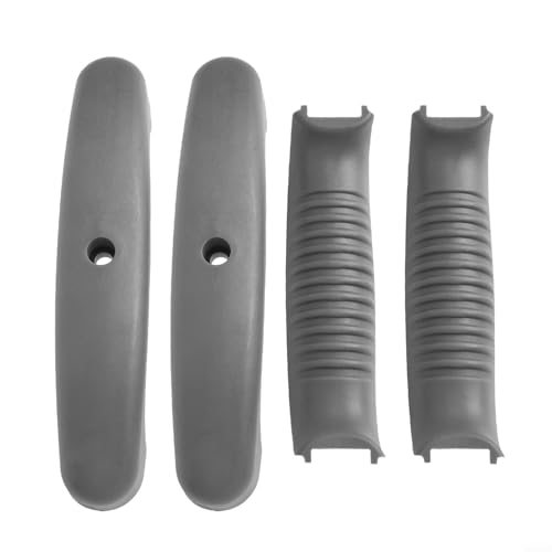 Besttoolifes Ersatzgriff 80671 für Weber Holzkohlegrill, Kugel-Holzkohlegrill-Teile, Zubehör, rutschfester Griff, Streifenmuster, wetterbeständig (2 Stück) von Besttoolifes