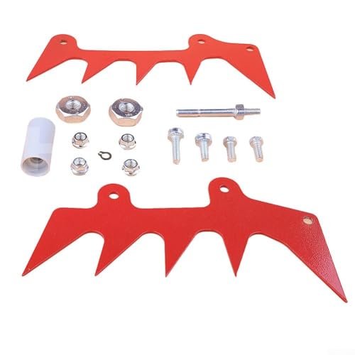 Besttoolifes Felling Dog Spike Dawg und Kettenfänger Set für MS261 MS261C MS462 Mini Kettensäge mit 2 Stabmuttern, langlebiges Ersatz-Kettensägenzubehör Forst- und Holzeinschlagsaufgaben von Besttoolifes