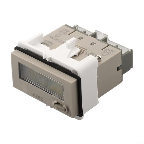 Besttoolifes H7EC LCD-Zählermodul für industrielle Schalttafelmontage, digitaler Totalizer DC 3-36 V Netzteil mit IP66-Schutz für Steuerungssysteme von Besttoolifes