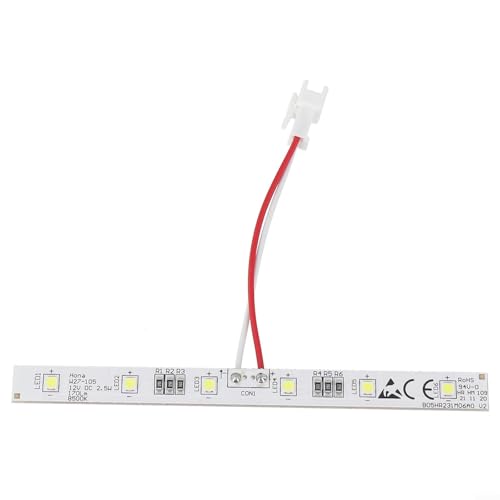 Besttoolifes Kühlschrank-LED-Lichtleiste, helle energiesparende Ersatzlampe, langlebige Metallkonstruktion, einfach zu installieren für verbesserte Innenbeleuchtung Besttoolifes Kühlschrank-LED-Lichtleiste, helle energiesparende Ersatzlampe, langlebige Metallkonstruktion, einfach zu installieren für verbesserte Innenbeleuchtung von Besttoolifes