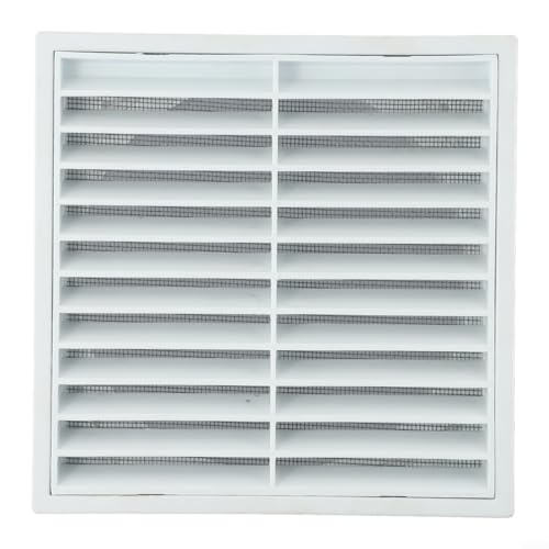 Besttoolifes Kunststoff-Lüftungsgitter, Wand oder Halterung, PP-Material, Stahlgitter für Ungezieferschutz, Luftstrom, für Innen- und Außenbereich, passend für 100 mm, 125 mm, 150 mm Kanäle, weiß (150 von Besttoolifes