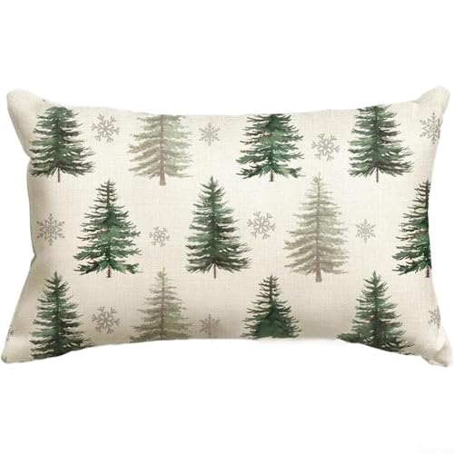 Besttoolifes Niedliche und gemütliche Weihnachts-Lendenkissenbezüge, die jedem Wohnraum Charme verleihen (3) von Besttoolifes