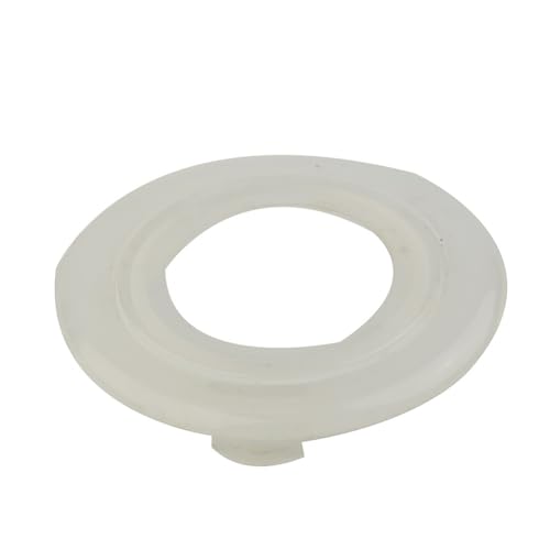 Besttoolifes Outdoor-Tischschirm-Lochring und Kappen-Set, 5,1 cm Kunststoff-Sonnenschirm-Stangen-Stabilisator, für Terrasse, Gartenmöbel, Glas-Tischplattenschutz (weiß) von Besttoolifes