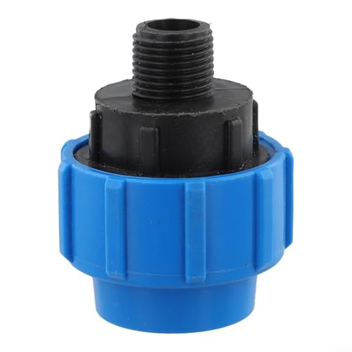 Besttoolifes PE-Rohr-Wasseranschluss mit männlichem Adapter und PP-Schraube, Tropfbewässerungsschlauch an Wasserhahn und Gartenschlauch-Adapter, für den Einsatz in öffentlichen Grünflächen und Gärten Besttoolifes PE-Rohr-Wasseranschluss mit männlichem Adapter und PP-Schraube, Tropfbewässerungsschlauch an Wasserhahn und Gartenschlauch-Adapter, für den Einsatz in öffentlichen Grünflächen und Gärten von Besttoolifes
